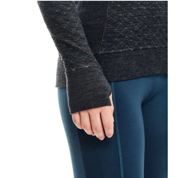 Icebreaker Merino Wool Affinity Thermo Half Zip - Grey - Picture 16 of 16